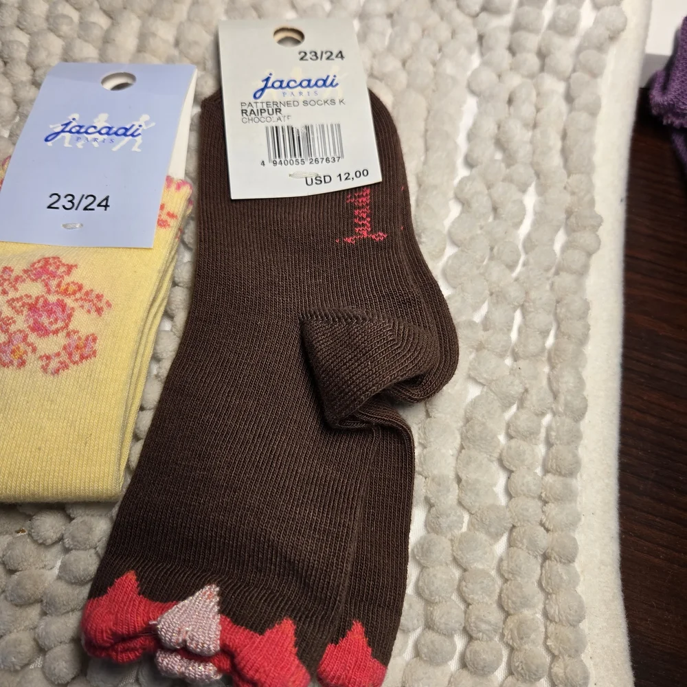 New Jacadi Kids 2 pair Tights and 2 pair socks